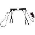thumbnail image 1 of CHICHUMID Bike Wall Storage Rack With Space Saving Bike Hangers Black 1Set, 1 of 8