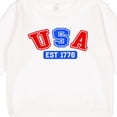 thumbnail image 3 of Inktastic USA Est 1776 Toddler Sweatshirt, 3 of 4