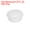Clear, variant on Uxcell 100Pack 15mm(19/32") Dia Plastic Screw Hole Plugs Thread Type Covers, White