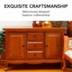 thumbnail image 4 of Muebles de Casa de Muñecas de Madera, Miniatura Detallada 1:12 Gabinete de Casa de Muñecas de Alta Simulación Para El Hogar, 4 of 7