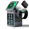 thumbnail image 1 of Altavoz con cargador inalámbrico Vivilumens Pixel Art con pantalla LED, 1 of 9