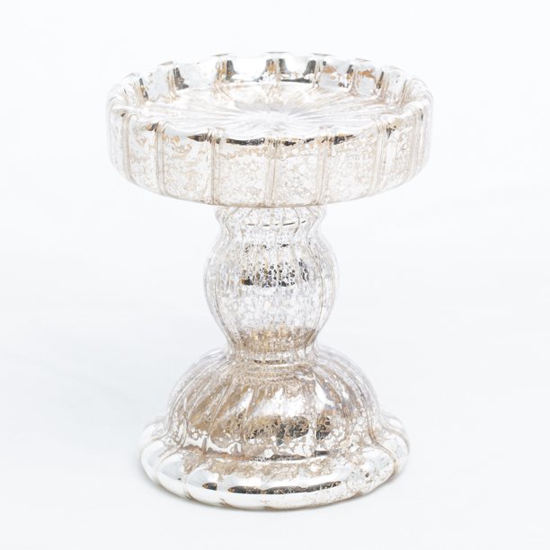 Richland Rayner Mercury Pillar Candle Holder 6"
