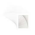 thumbnail image 3 of Textured White Picture Frame Mat for 9x9 Frames - Fits 6x6 Photos - 50 Mats, 3 of 7