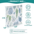 thumbnail image 6 of ALAZA Trees Hardcover 3 Ring Binder 1.5" Round Rings Interior Pockets Binders Organizer 1 Pack, 6 of 9