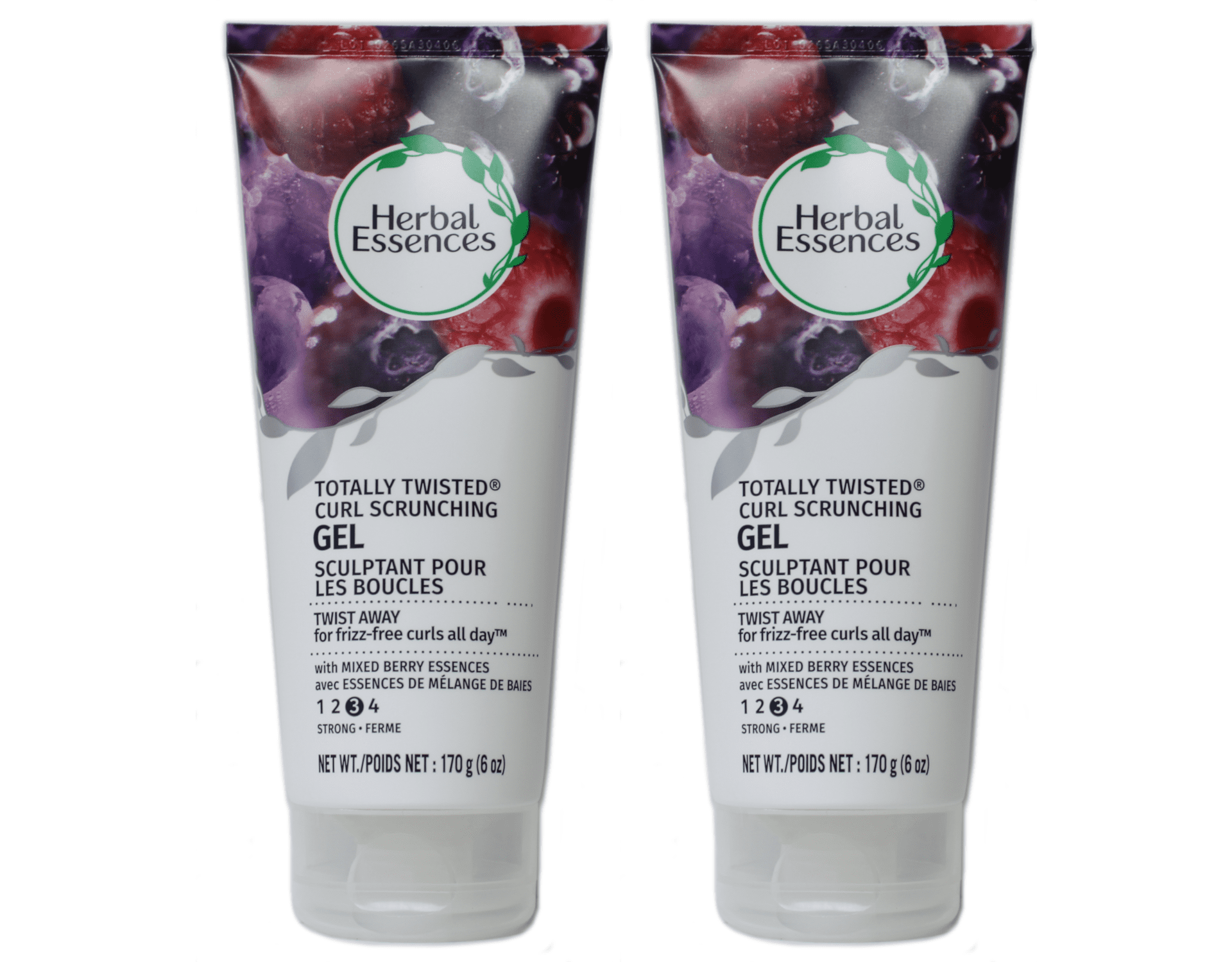 Herbal Essences Totally Twisted Curl Scrunching Gel, 6 oz, 2 Pack