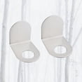 thumbnail image 4 of 2pcs Stainless Steel Wall Mounted Hand Sanitizer Holder Hanging Rack Shampoo Shelf for Kitchen Bathroom (Large Hole+Small Hole), 4 of 8