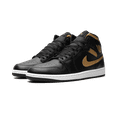 thumbnail image 2 of Jordan MENS Air Jordan 1 Mid "Black" DQ8426 071 from Stadium Goods, 2 of 8
