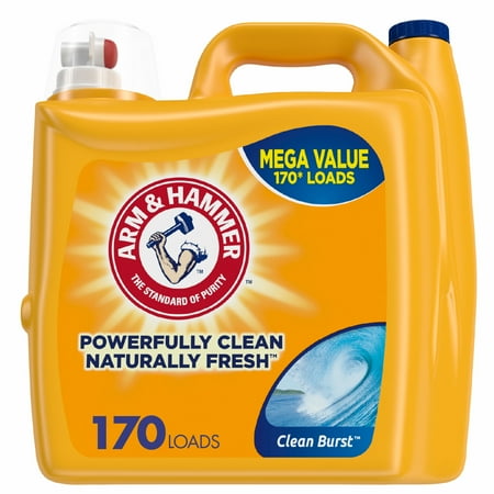 ARM & HAMMER Clean Burst, 170 Loads Liquid Laundry Detergent, 255 Fl oz
