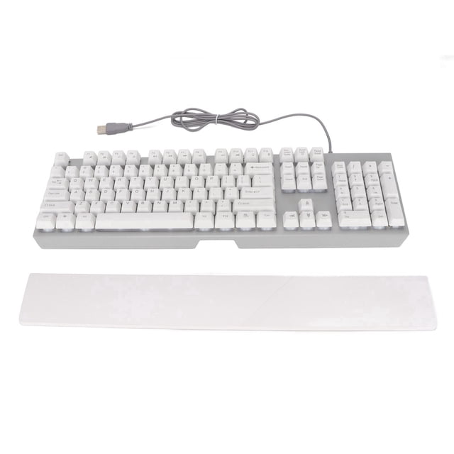 Clavier Illuminé, Clavier Filaire RGB avec Touches Clavier Filaire RGB Meilleur de Sa Catégorie