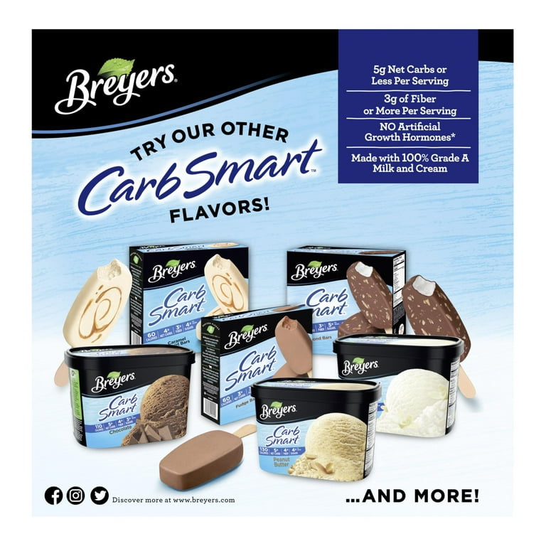 Breyers low 2024 carb ice cream