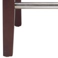 thumbnail image 4 of Safavieh Tabouret Thompson en Cuir Bicasté 24" Beige, 4 of 5