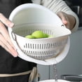 thumbnail image 1 of Colador escurridor de platos colador plegable cesta de lavado de frutas y verduras colador de silicona escurridor plegable herramientas de cocina, 1 of 2