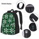 thumbnail image 3 of Easygdp Christmas Pattern At Buffalo Plaid Mochila para Niños y Niñas con Set de Caja de Almuerzo y Estuche para Lápices 3 en 1, Mochila Escolar Estampada para Adolescentes, 3 of 7