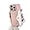 Pink, variant on for iPhone Case,PU Leather Kickstand Card Holder Slots with Ring Holder Bumper Camera Lens Protection Soft Shockproof Phone Case (Pink,iPhone 13)