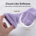 thumbnail image 4 of 8 Pairs Women Warm Fluffy Fuzzy Socks, Microfiber Home Sleeping Slipper Socks, 4 of 7