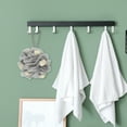 thumbnail image 5 of Unique Bargains 1 Pc Bath Shower Loofah Sponge Body Puffs for Shower 5.91"x4.72" Gray, 5 of 6