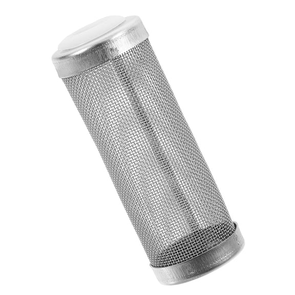 FRCOLOR  Filter Round Mesh Cover Snail Trap for Fish Tank Aquarium Silver