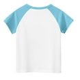 thumbnail image 6 of Girls T-Shirts Plain Tshirts for Girls Girls Blouses Girls T Shirts Size 14-16 Tee Shirts Short Sleeve Shirts for Girl, Sky Blue, 6 of 9