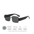 thumbnail image 3 of PATLOLLAV Trendy Metal Frame UV Protection Sunglasses for Outdoor, Beach & Party - Lightweight Plastic Lenses with Adjustable Nose Pads, 3 of 6