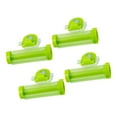 thumbnail image 4 of Kit de 4 exprimidores de pasta de dientes PP de tamaño pequeño para exprimir pasta de dientes rápidamente Verde, 4 of 6