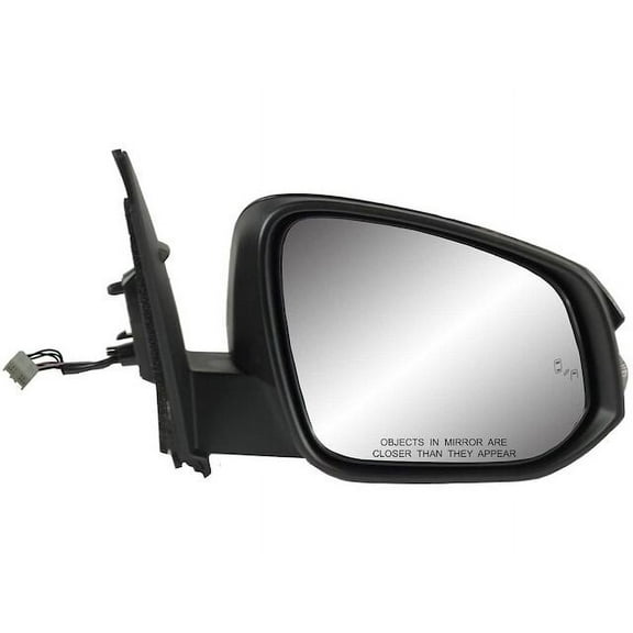 Right Passenger Side Power Mirror - with Heated Glass, Blind Spot, Turn Signal - Paint to Match - Compatible with 2015 - 2018 Toyota RAV4 (From 11/14/2015) 2016 2017