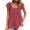 Red 1, variant on Spring Saving!YANHAIGONG Womens Sleeveless Tunics Henley Shirts, Square Neck Flowy Sleeve Floral Blouse Tank Tops Casual Pleated Basic Tops Blouse