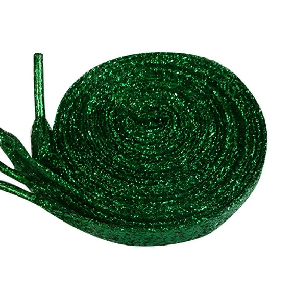 VANIDO 110cm Fashion Flat Glitter Colored Shoe Laces Canvas Sneaker Shoelaces String