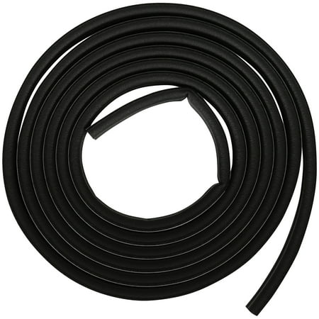 Frost KingĀ® Black EPDM D-Profile Self-Stick Weatherseal 2 ct Pack