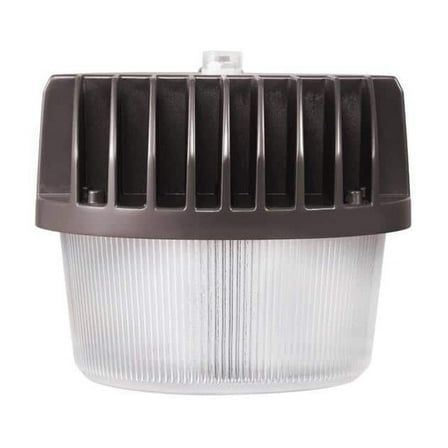 45-Watt 4500 Lumens Hard Wired Bronze Integrated LED Dusk to Dawn Outdoor Barn Flood Light Security Light