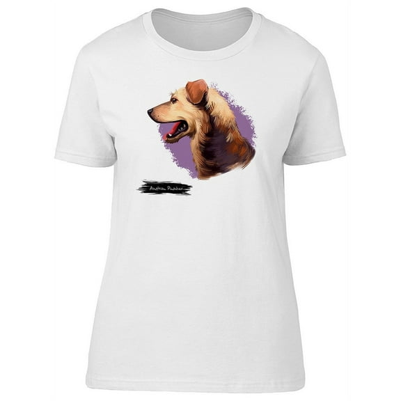 Austrian Cher Watercolor Dog T-Shirt Women -Image by Shutterstock, Female Medium