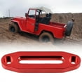 thumbnail image 2 of 6 Inch Aluminum Hawse Fairlead with Mounting Hardware High Strength Hawse Fairlead Upgrades for Synthetic Winch Rope, 2 of 5