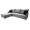 thumbnail image 4 of Sala esquinera El Bazar Store Caslon Gris plata, 260x180 cm, Lino nacional, Modular, 4 of 6