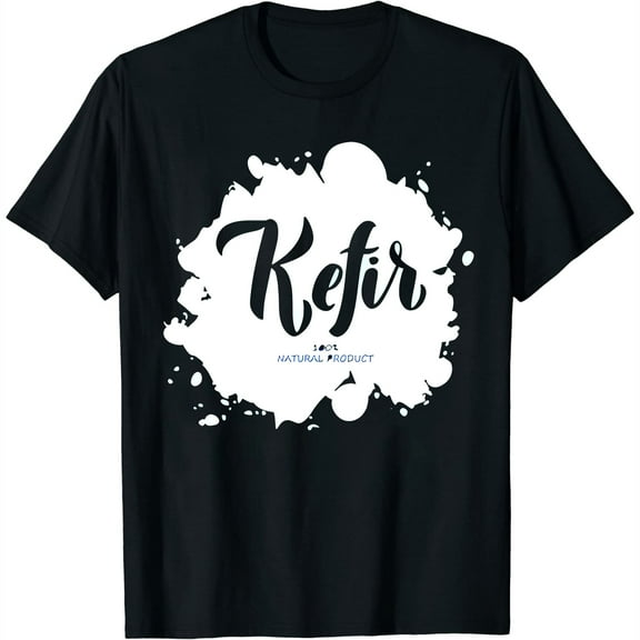 Kefir Cute Women's Short Sleeve Graphics Tee - Perfect Party Gift Black