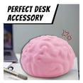 thumbnail image 2 of giant 5.11" stress brain, stress reliever , sensory squish ball, 2 of 5