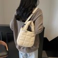 thumbnail image 4 of Bolso Cruzado Hombro Hinchado Mujeres Nylon S Con Bolsillos Internos Sólido, 4 of 9