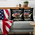 thumbnail image 5 of Clearance! Boovnll 4th of July Pillow Covers 18x18, Red White Blue Stars Stripe Linen Throw Pillow Covers - Patriotic Pillow Covers for Memorial Day Home Sofa Couch Decor, 4th of July Decorations, 5 of 5