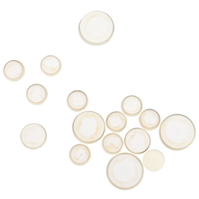 Woodwind Instrument Pads,17Pcs Clarinet Pads Cork Clarinet Pads Replacement Kit Clarinet Pads Built for Precision