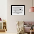 thumbnail image 3 of Historic Framed Print, [Caricature of an African American child sitting in a bathtub; image caption reads How ink is made"]", 17-7/8" x 21-7/8", 3 of 9