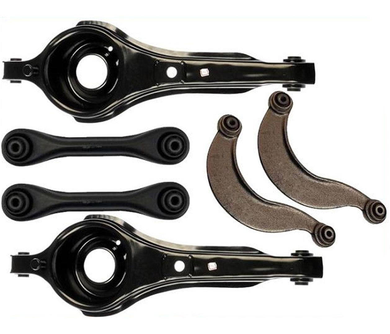 Rear Suspension All 6 Control Arm Arms Upper Lower Set Kit for Ford