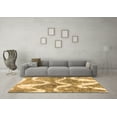 thumbnail image 3 of Ahgly Company Indoor Rectangle Abstract Brown Modern Area Rugs, 2' x 5', 3 of 4