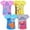 Multicolor, variant on Sesame Street Girl's 4 Pack Short Sleeve Tee Shirt Set, Pink/Grey/Yellow/Blue, 4T