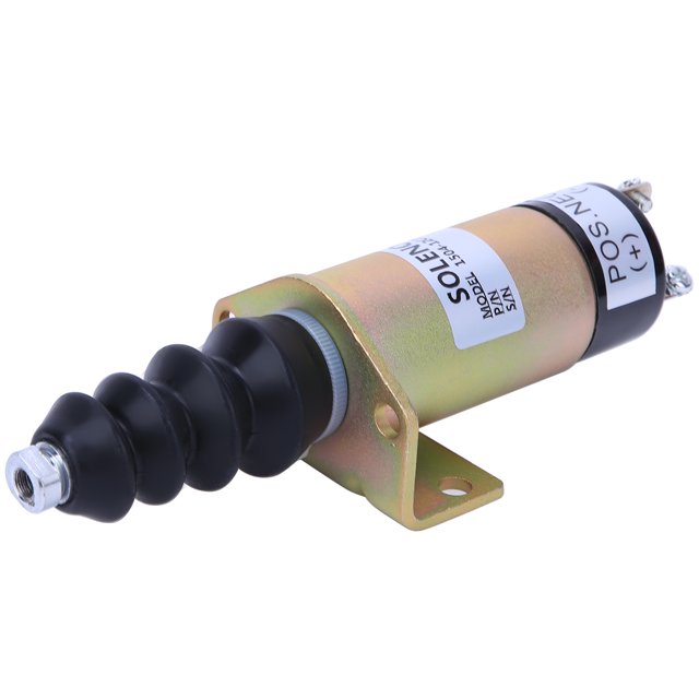 Válvula solenoide de apagado Kit de reemplazo de motor de carcasa de acero de alta calidad 12 V 1504-12C2U1B1S1