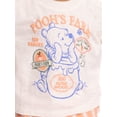 thumbnail image 3 of Winnie the Pooh Baby Boys Short Sleeve Graphic Tee and Stripe Pants Set, 2-Piece, Sizes 0/3M-24M, 3 of 8