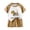 Khaki, variant on Toddler Baby Boys Clothes 3 6 12 18 24 Months 2T 3T 4T 5T Boys Summer Outfits Letter Print Short Sleeve Tops Elastic Shorts Outfits Set Pajamas Toddler (Khaki,12-18 Months)