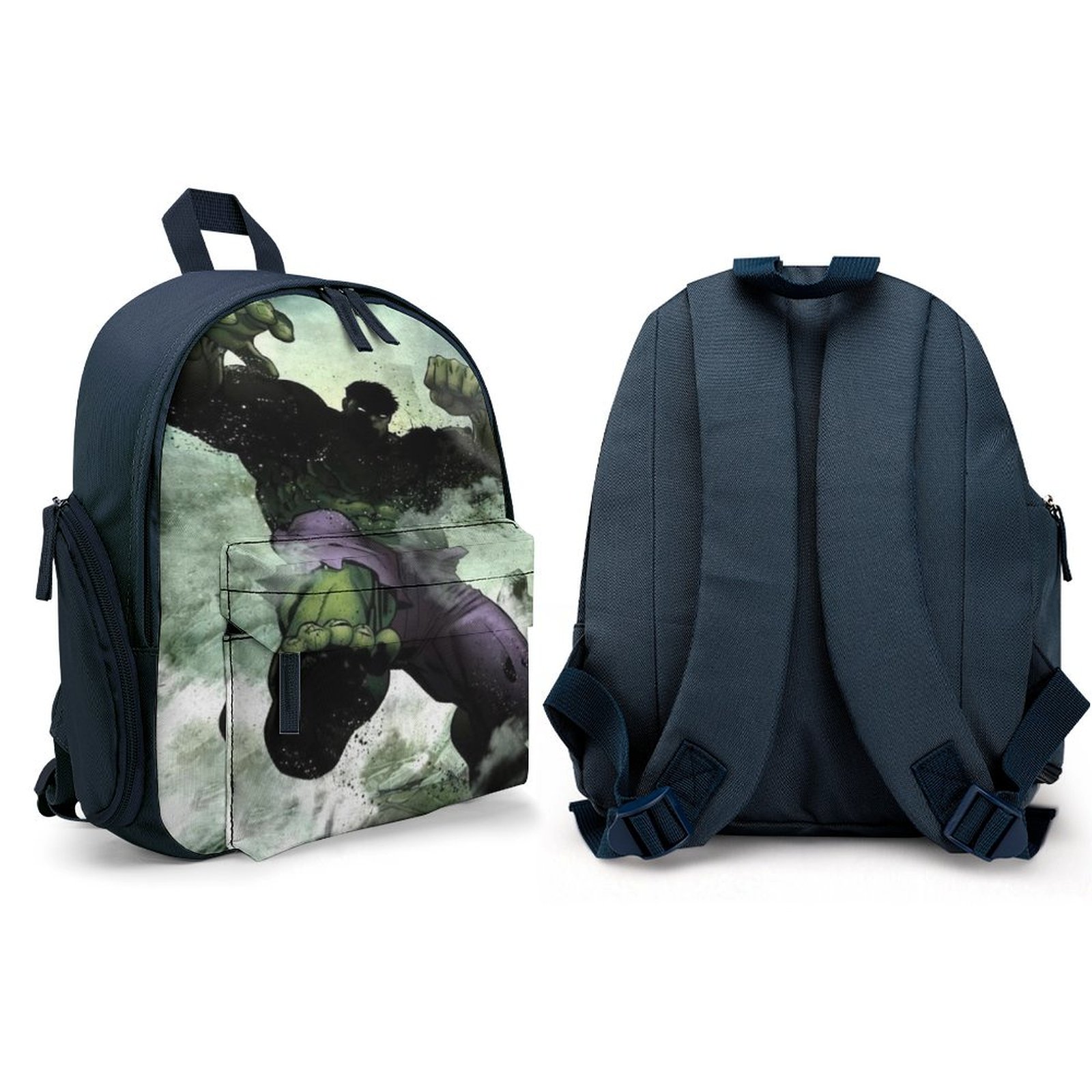 Kids Green Hulk Backpack for School Toddler Kids Backpacks for Girls Boys Adjustable Padded Straps Bookbag 12in Walmart