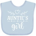 thumbnail image 3 of Inktastic Auntie Girl for Niece Girls Baby Bib, 3 of 4