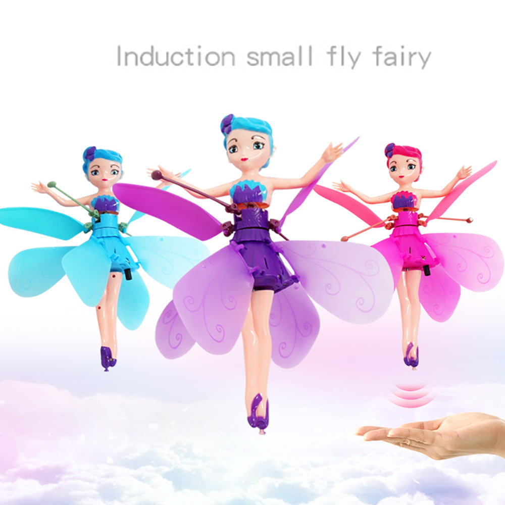 RC Aircraft Induction Control Kids Toys for Teenagers Ballet Girl Flying Princess Doll Naduew Flying Fairy Doll