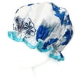 thumbnail image 3 of Wrapables® Stylish Double Layer Waterproof Shower Caps (Set of 4), Majestic Floral, 3 of 8