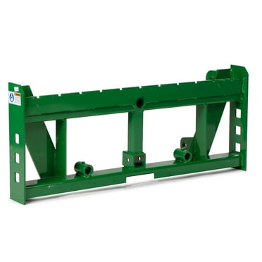 Titan Attachments Economy Series Global Euro Pallet Fork Frame Fits John Deere Tractors, Rated 4,000 LB, Receiver Hitch for Lightweight Towing, Farming and Industrial Use