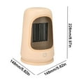 thumbnail image 3 of Boovnll Home, Desktop Small Household Heater, Desktop Heater, Smart Home, Home Essentials, 3 of 5